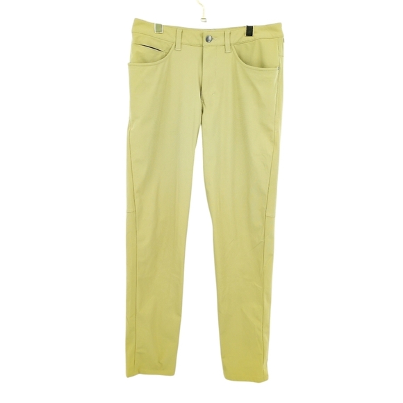 Lululemon ABC Pant Classic 32" Men's 30 Beige Tan Warpstreme Material Activewear - Picture 2 of 12